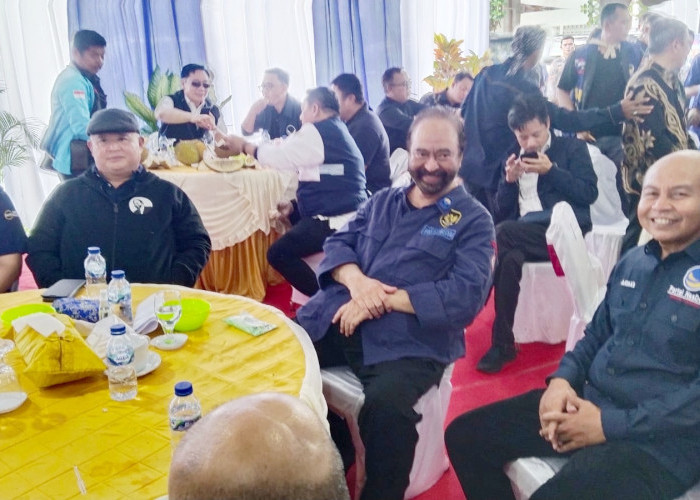 Silaturahmi dengan Para Kader Partai Nasdem di Ogan Ilir, Surya Paloh Ingatkan Kejayaan di Pileg 2014