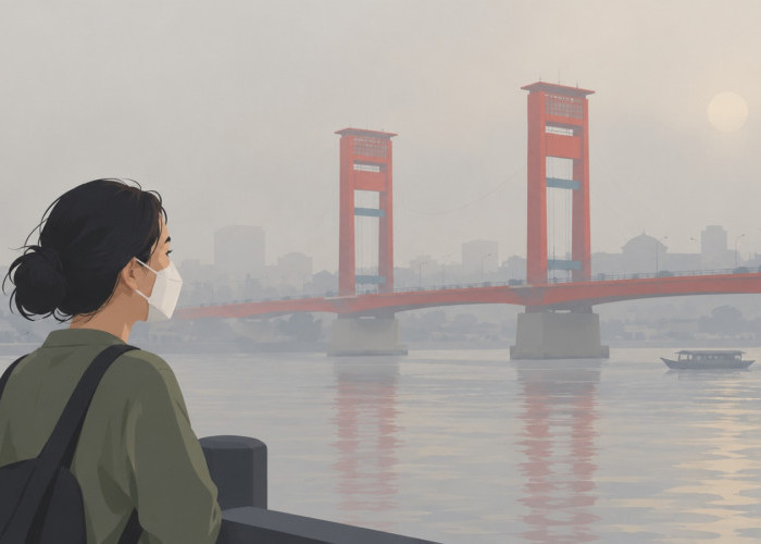 Udara Pagi di Dua Titik Palembang Berbahaya, Bagaimana Jambi, Lampung, dan Bengkulu?