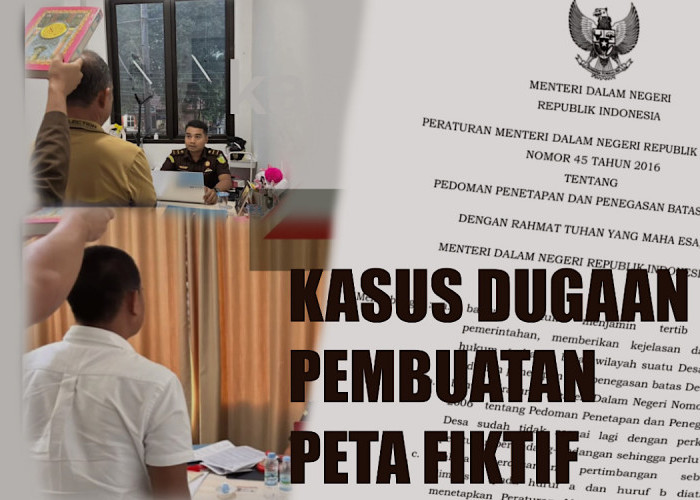 Janji Tinggal Janji, Ratusan Peta Desa di Lahat Tak Rampung Dibuat Asal-asalan, Padahal Deadline Hanya 6 Bulan