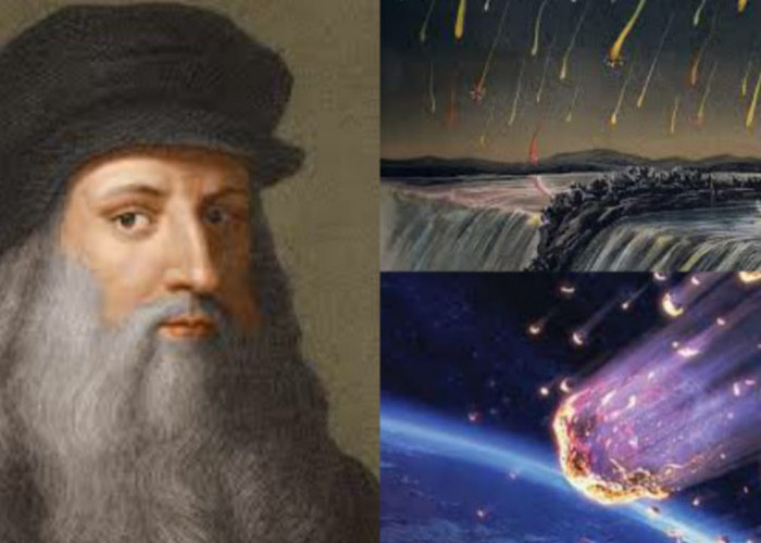 Ngeri, Leonardo da Vinci Isyaratkan Akan Ada Hujan Api dan Air Laut Mendidih Pada Lukisannya, Benarkah Kiamat?