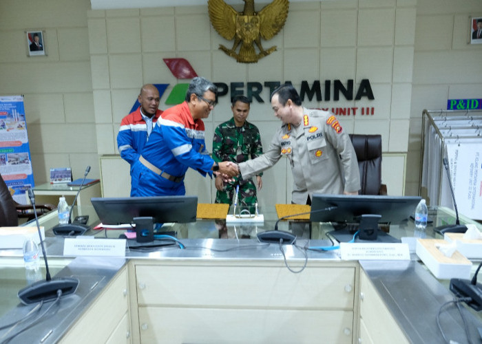 MoU Kilang Pertamina Plaju & Polrestabes Palembang Wujudkan Keamanan, Ketahanan Energi Nasional 