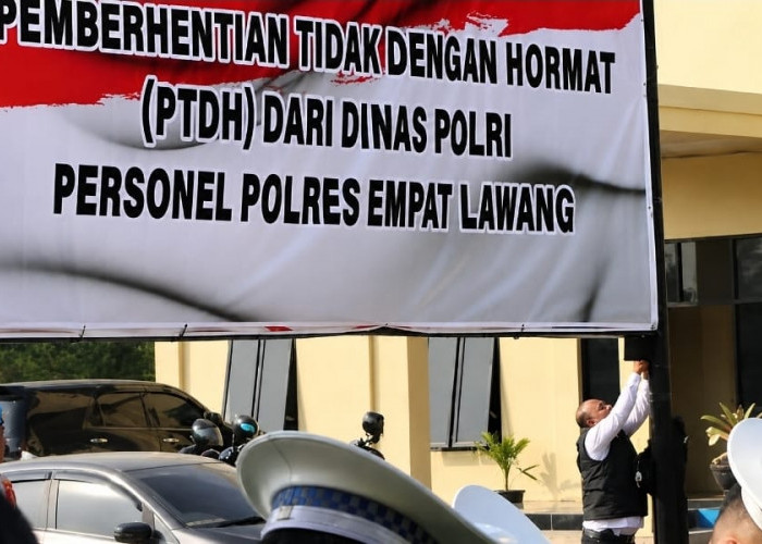 Dua Anggota Polres Empat Lawang Dipecat, Polda Sumsel Tegas soal Narkoba dan Desersi
