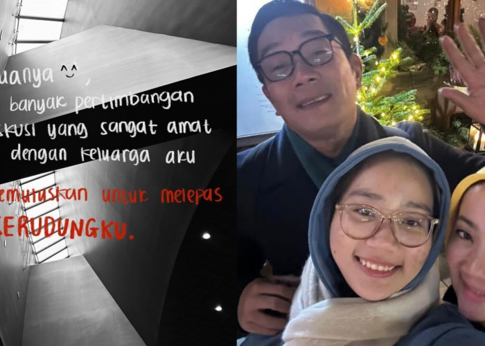 Mengejutkan! Unggahan Zara Putri Ridwan Kamil Putuskan Lepas Jilbab Mengundang beragam Kontroversi 