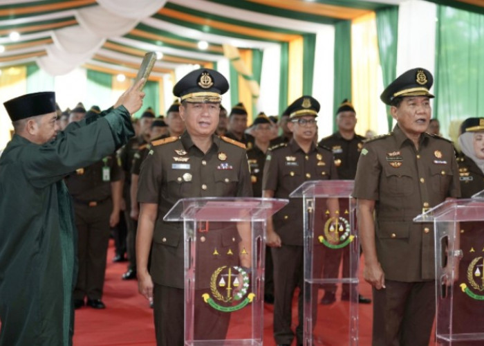 Kajati Sumsel Lantik Sejumlah Pejabat Eselon II dan III, Tegaskan Komitmen Peningkatan Kinerja Kejaksaan