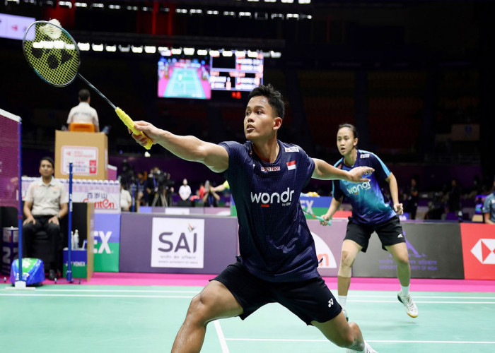 Tertinggal 16-20 di Gim Ketiga, Bimo/Arlya Tumbangkan Wakil Prancis di Babak 64 Besar Kejuaraan Dunia 2026