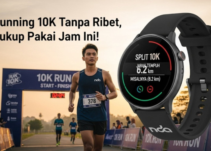 Siap Running 10K Tanpa Ribet? Cukup Pakai Smartwatch Multifungsi Ini