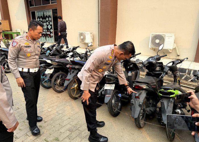 Marak Tawuran, Konvoi & Balap Liar, 2 Pekan Polrestabes Palembang Amankan Ratusan Motor 