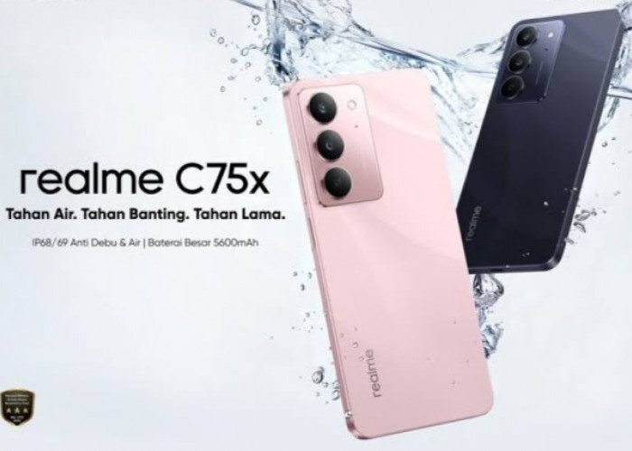 Smartphone Terbaru Realme C75x Bawa Keunggulan Perlindungan Handal dengan Performa Mumpuni 