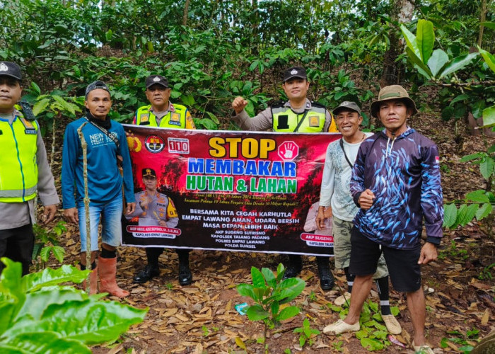 Dari Muratara hingga Empat Lawang, Polda Sumsel Gencarkan Mitigasi Karhutla