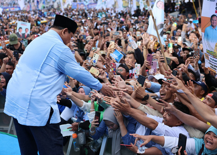 Ungkap Rasa Hormat ke Jokowi, Prabowo: Presiden Joko Widodo Orang yang Pekerja Keras