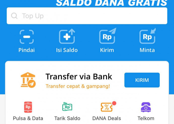 Link DANA Kaget Hari Ini Rp250.000, Buruan  Klaim Sekarang Jangan Sampai Hangus