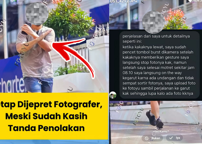 Percuma Kasih Gestur Penolakan Difoto Tapi Masih Diupload Juga di FotoYu, Etikanya Dimana?