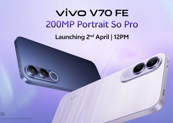 Vivo V70 FE Mengusung Desain Ultra Tipis Dibalut Keunggulan Kamera Utama 200 MP