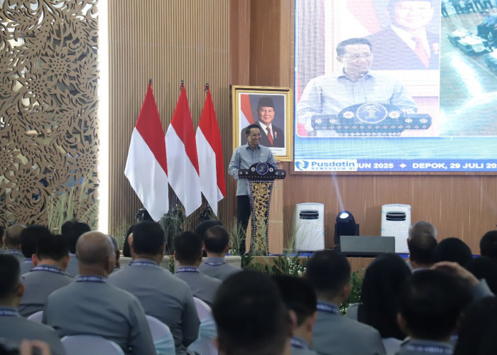 Menteri Hukum Supratman Andi Agtas Resmikan Gedung Auditorium Pengayoman Pancasila di BPSDM Hukum