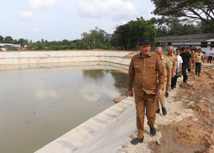 Muara Enim Cari Investor Buat Bikin Mall dan Bangun Taman Indah di Atas Kolam Retensi 