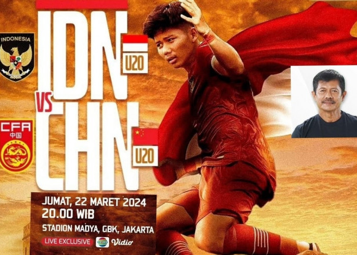 Menguji Taji Timnas Indonesia Proyeksi Piala Dunia U-20 2025, Uji Coba Lawan China, Live di Sini