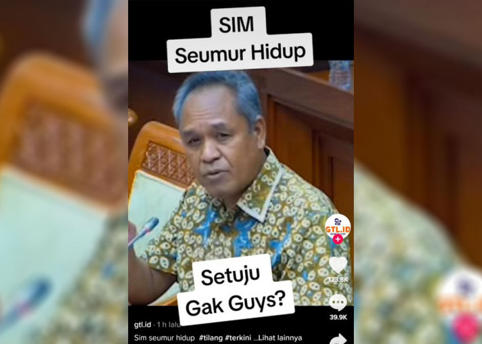 Tutup Celah Pungli, Anggota DPR RI Usulkan SIM Berlaku Seumur Hidup, Warganet: Setuju Pak