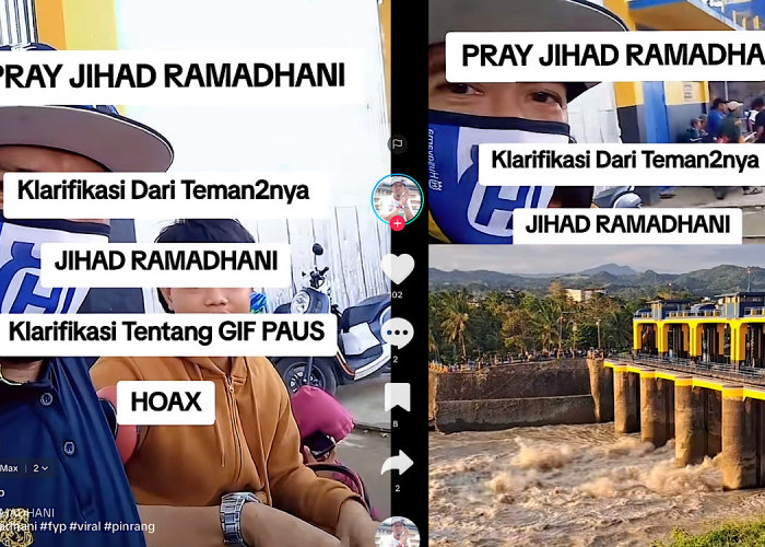 Teman Jihad Ramadhani Tegaskan Tidak Ada Gift Paus Saat Jihad Terjun di Bendungan Benteng Pinrang