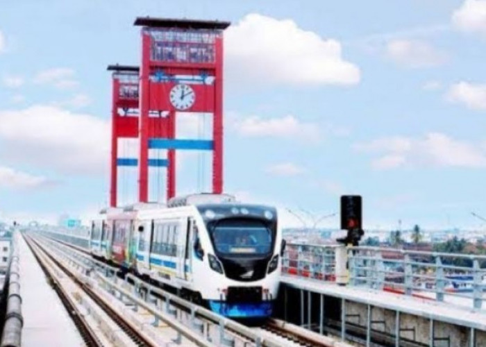 CATAT! Khusus Malam Pergantian Tahun LRT Sumsel Tambah Jam Operasional hinggal Pukul 1 Dini Hari