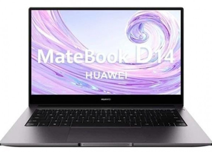 HUAWEI MateBook D14 2023 12th Gen i5, Laptop Multitasking dengan Fitur Keamanan Canggih 