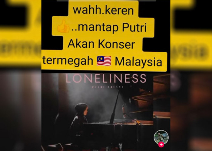 Keren! Putri Ariani Bakal Menggelar Konser Megah di Malaysia, Catat Jadwalnya