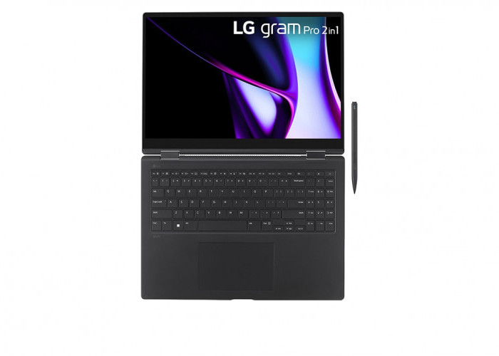 Laptop Ultraportabel, LG Gram Pro 16 2-in-1 Didukung Layar OLED yang Menawan 