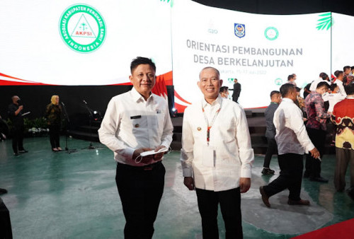 Bupati OKU Timur, Enos Hadiri Munas Pertama AKPSI di Jakarta 