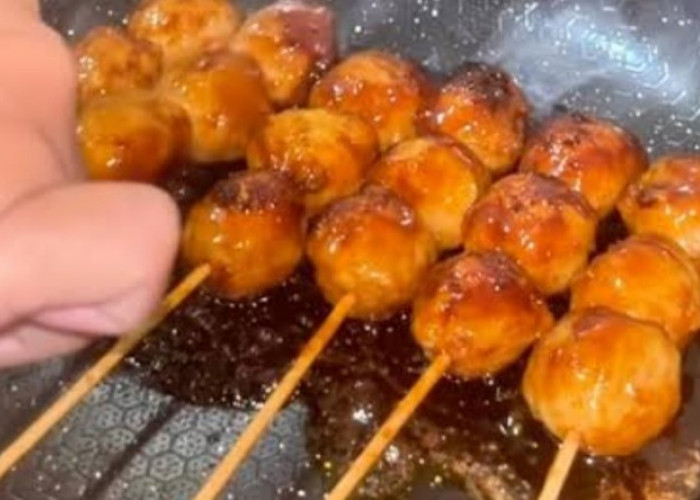 Resep Bakso Bakar Bumbu Madu Pakai Teflon Anti Gagal, Camilan Gurih Manis Favorit Anak saat Libur Sekolah