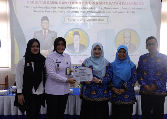 Kemenkum Sumsel Paparkan Strategi Pembangunan Zona Integritas di UIN Raden Fatah Palembang
