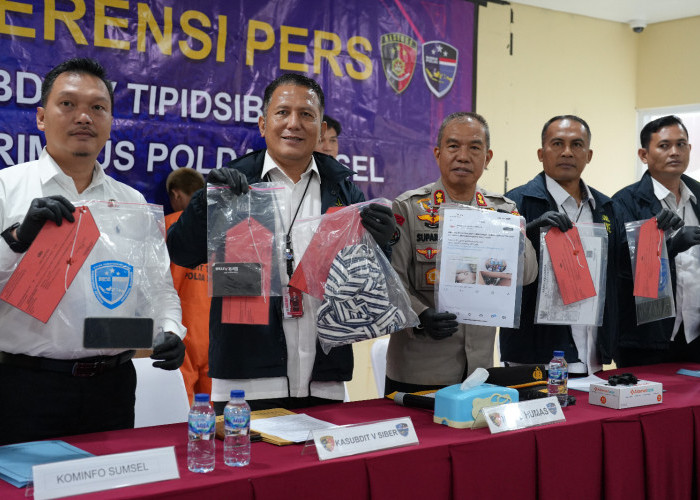 Bapak dan Anak di Gandus Palembang Terlibat Jaringan Penyebar Konten Pornografi Lewat Media Sosial