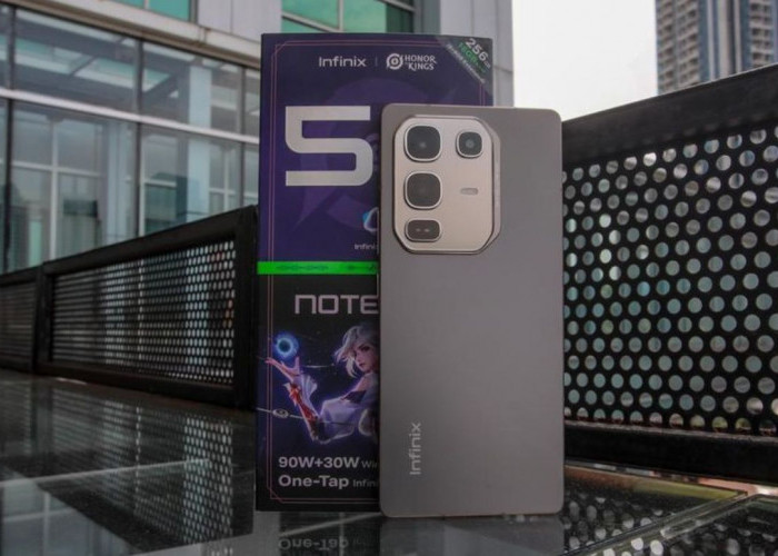 Infinix Note 50 Tampil Modern dan Elegan dengan Bodi Ramping