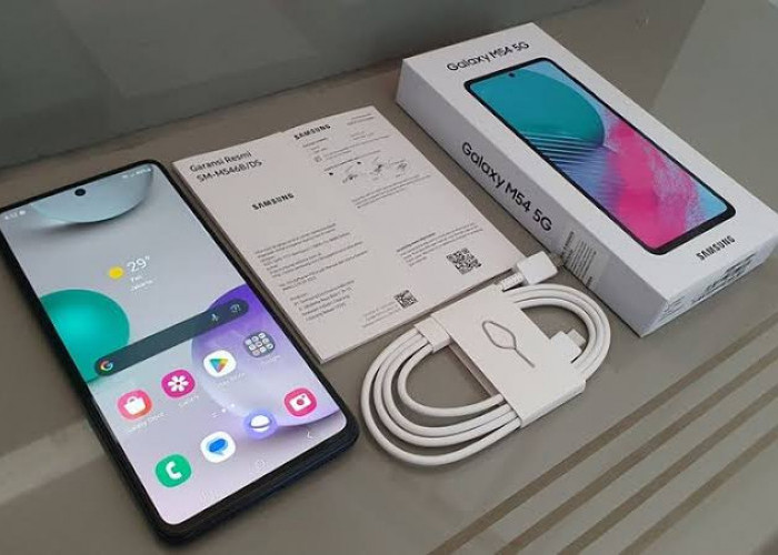 HP Tahan Gempa, Samsung Galaxy M54 5G Smartphone Canggih Kamera Beresolusi Tinggi dan Anti Goyang