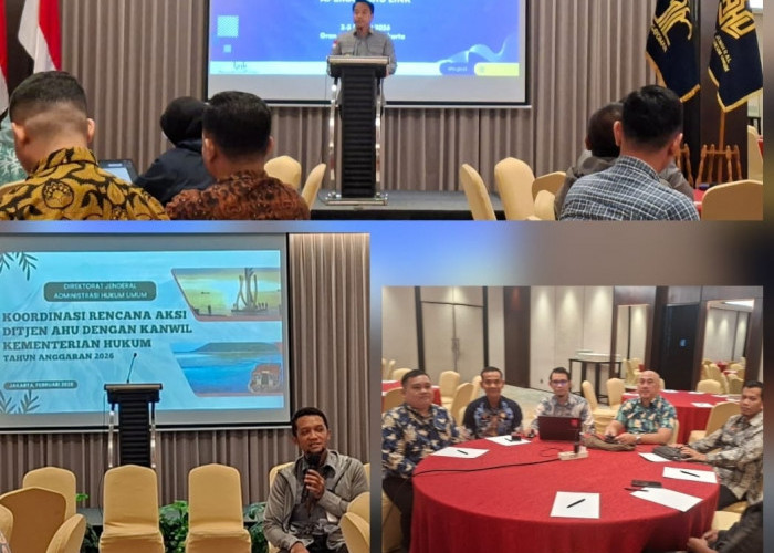 Target 80 Ribu Perseroan Perorangan, Kanwil Kemenkum Sumsel Ikuti Penguatan Layanan AHU