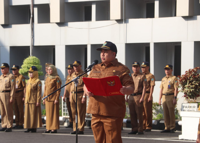 Pimpin Apel Bulanan, Sekda Muara Enim Ingatkan OPD Maksimalkan Serapan Anggaran