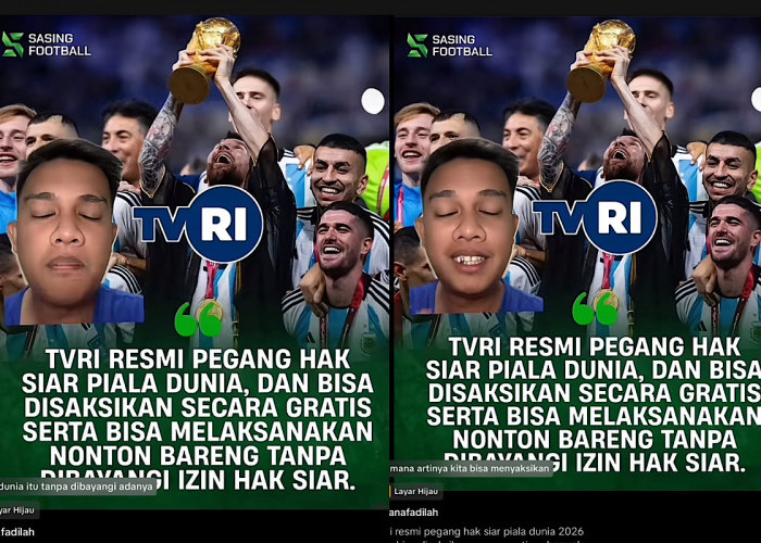 TVRI Pegang Hak Siar Piala Dunia, Boleh Nonton Bareng Tidak Berbayar, Netizen Kok Malah Curiga Sih! 