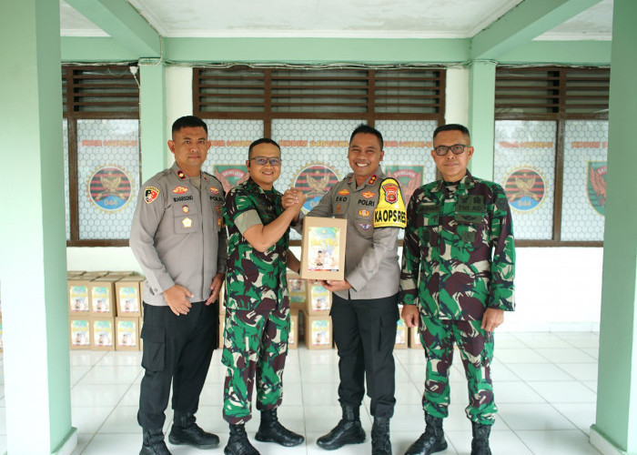 Bangun Kebersamaan, Polres OKI dan Kodim 0402/OKI Perkuat Sinergitas