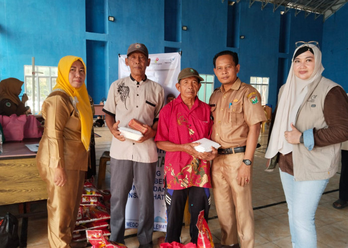 Dukung Generasi Bebas Stunting dan Lansia Sehat, Medco E&P Lematang Gelar Penyuluhan dan Pemeriksaan Kesehatan