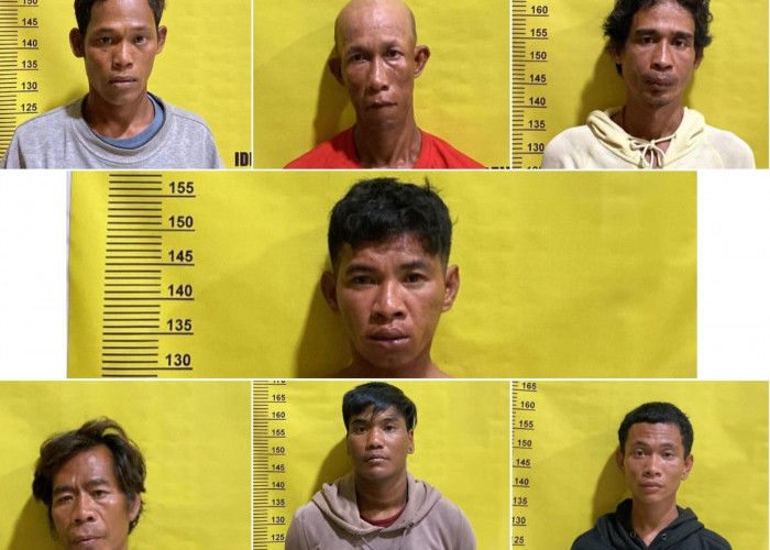 Modus Bersihkan Kaca Pakai Kemoceng, 7 Pemalak Sopir Truk di Simpang Macan Lindungan Palembang Ditangkap