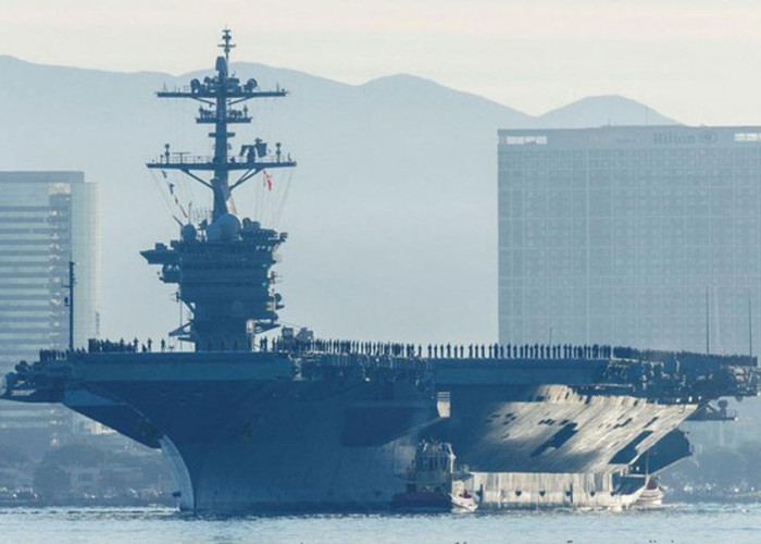Bentrokan di Kapal Induk USS Abraham Lincoln, 7 Tentara AL AS Tewas