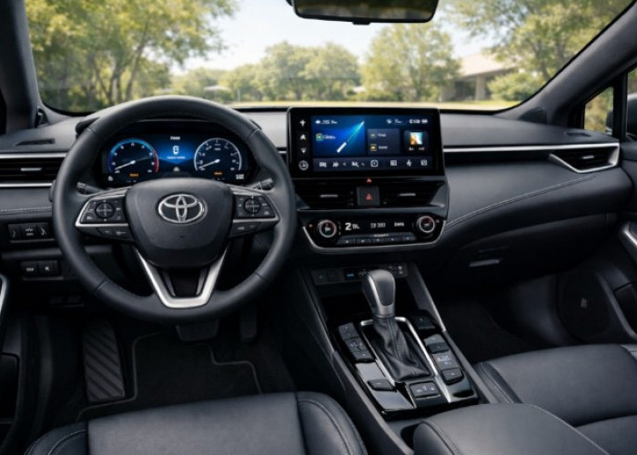 First Look Interior Toyota Corolla 2026: Sedan Legenda yang Berevolusi, Kabin Lebih Modern dan Segar