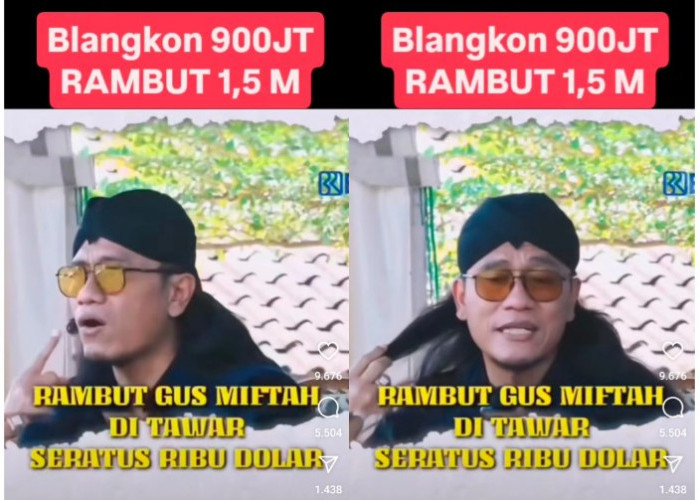 Beredar Video Rambutnya Ditawar Rp1,5 miliar, Warganet Sebut Gus Miftah Makin Halu