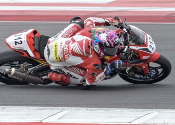 Yes, Kiandra Ramadhipa Tembus 5 Besar Kejuaraan Dunia Moto3 Junior 2026