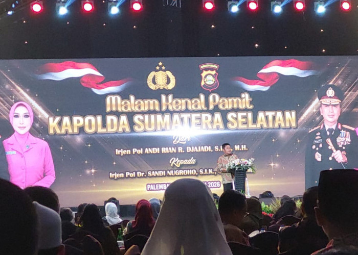 Kenal Pamit Kapolda Sumsel Penuh Rasa, dari Irjen Pol Andi Rian ke Irjen Sandi Nugroho, Kesan Gubernur Sumsel?