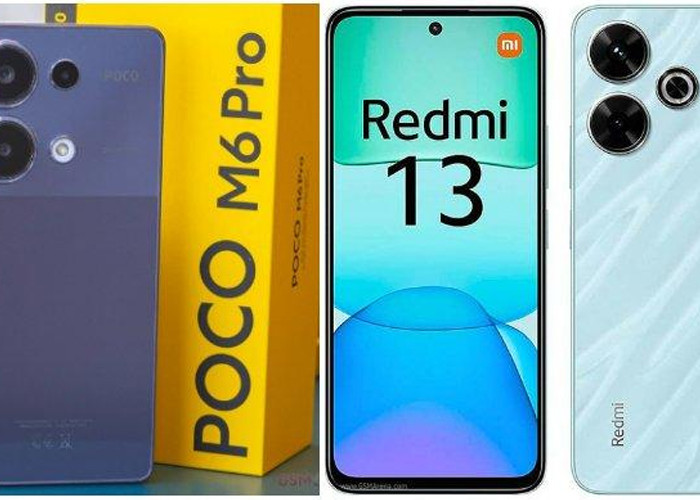 HP Harga Rp2 Jutaan tapi Punya Fitur Kamera OIS, Realme 13 VS POCO M6 Pro, Mending Mana?