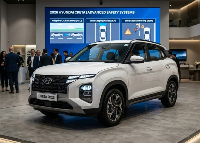 Hyundai Creta Facelift 2026 Mulai Bocor, Fitur Keselamatan Pintar dan Tampilan Baru Jadi Sorotan