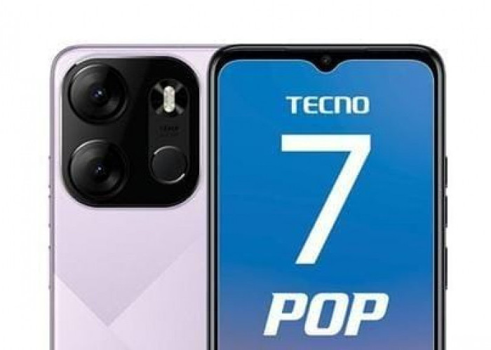 Tecno 7 Pop Smartphone Canggih Tawarkan Kinerja Tangguh dengan Layar yang Luas dan Jernih