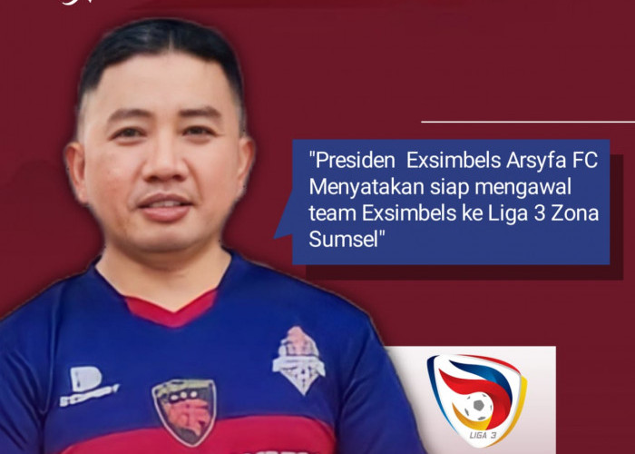 Politisi PKS Ini Jadi Presiden Ex-Simbels Arsyfa FC, Optimis Jawarai Liga 3 Sumatera Selatan