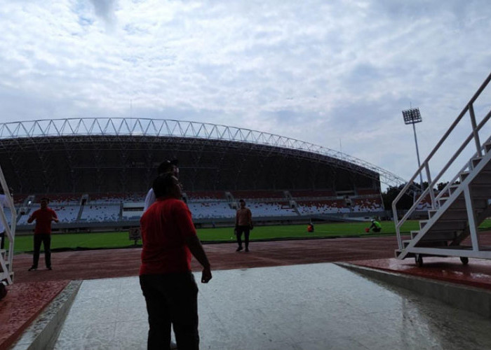 Stadion GSJ Siap Jadi Tuan Rumah Piala Dunia 2023, Lampu LED Jadi Syarat