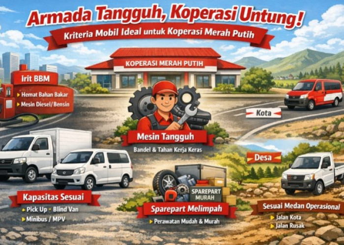 Armada Tangguh, Koperasi Untung: Ini Kriteria Mobil Ideal untuk Koperasi Merah Putih