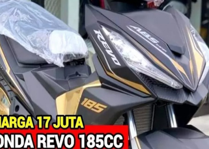 Mesin Garang dan Suspensi Empuk, Honda Revo 185 CC Siap Libas Segala Medan